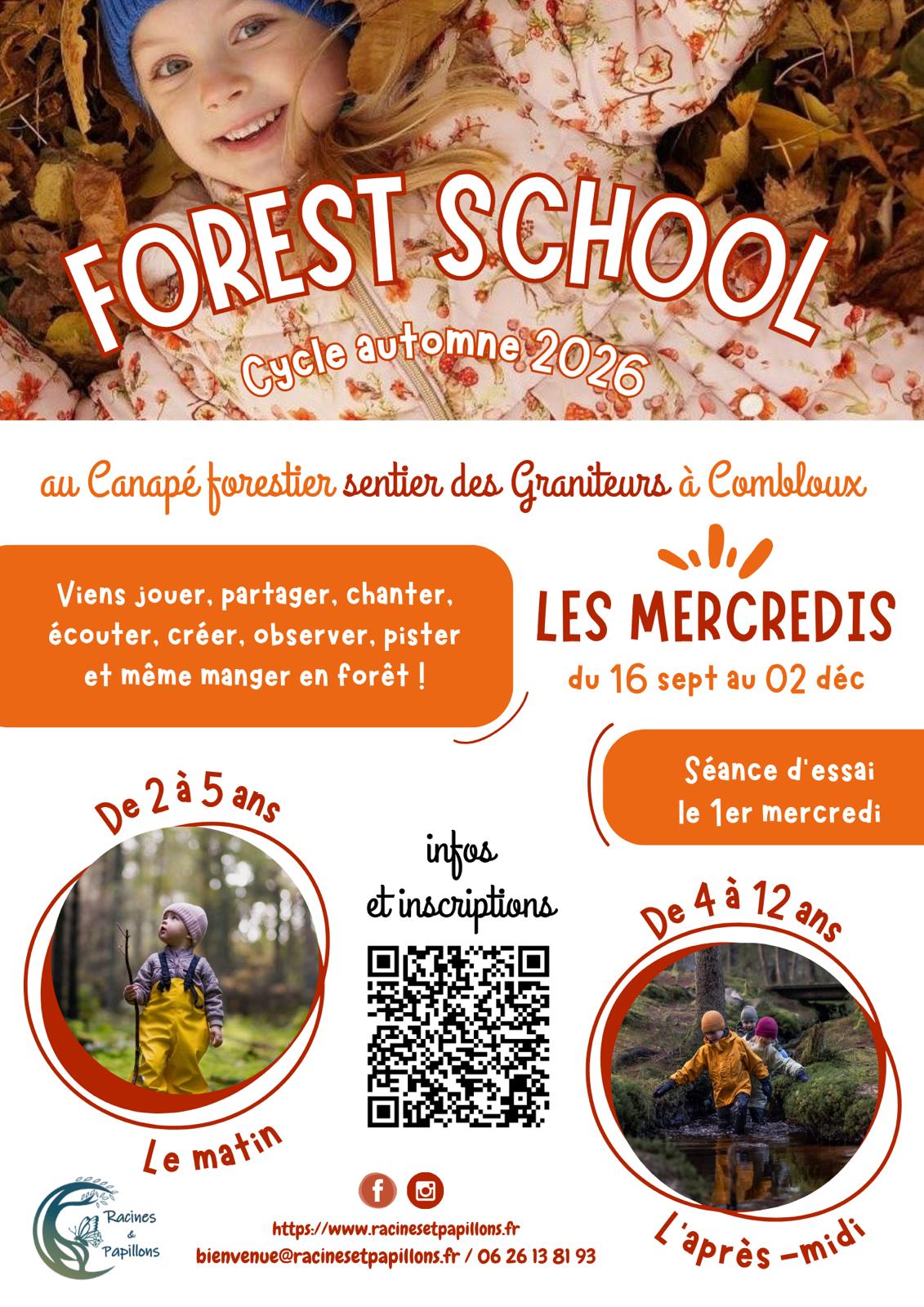 Forest School automne 2026